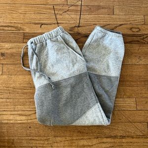 Patchwork sweatpants